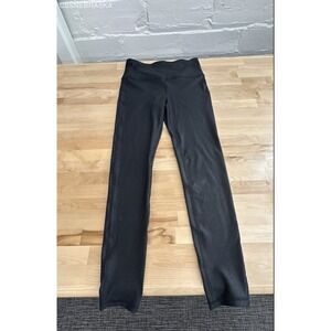 MONO B Black Womens High-Waisted Leggings - Size S